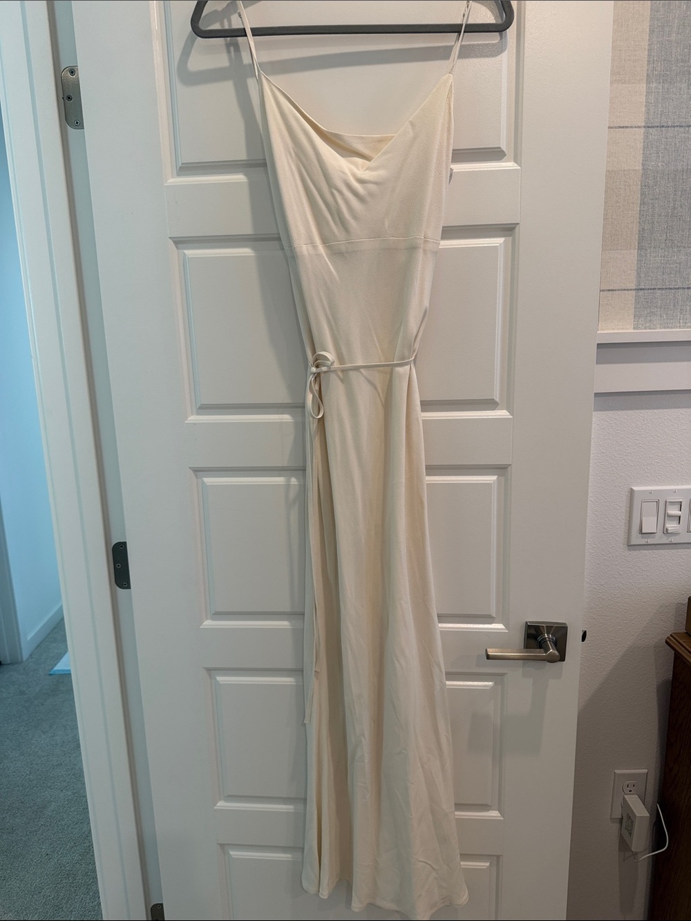 Flynn Skye Cream Maxi Slip Dress
